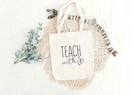 Mon tote bag Teachies - Teach with <3