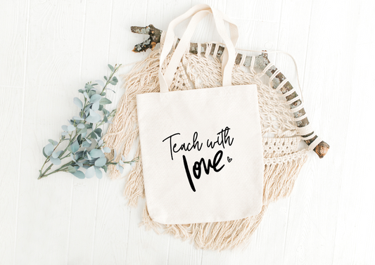 Mon tote bag Teachies - Teach with love