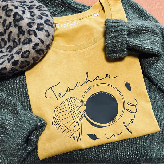 Tee-shirt Teacher in fall